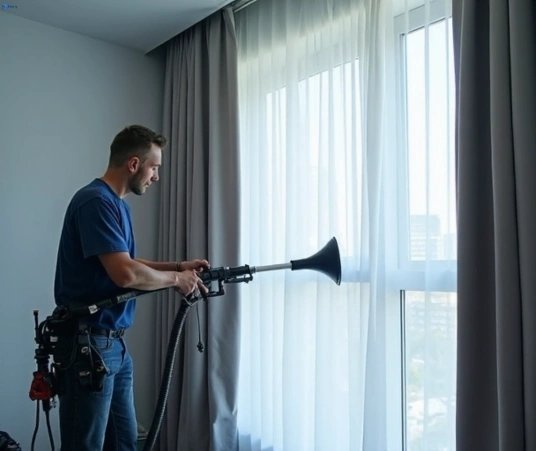 Professional curtain stain removal process equipment Matty Curtain Cleaning willow-vale